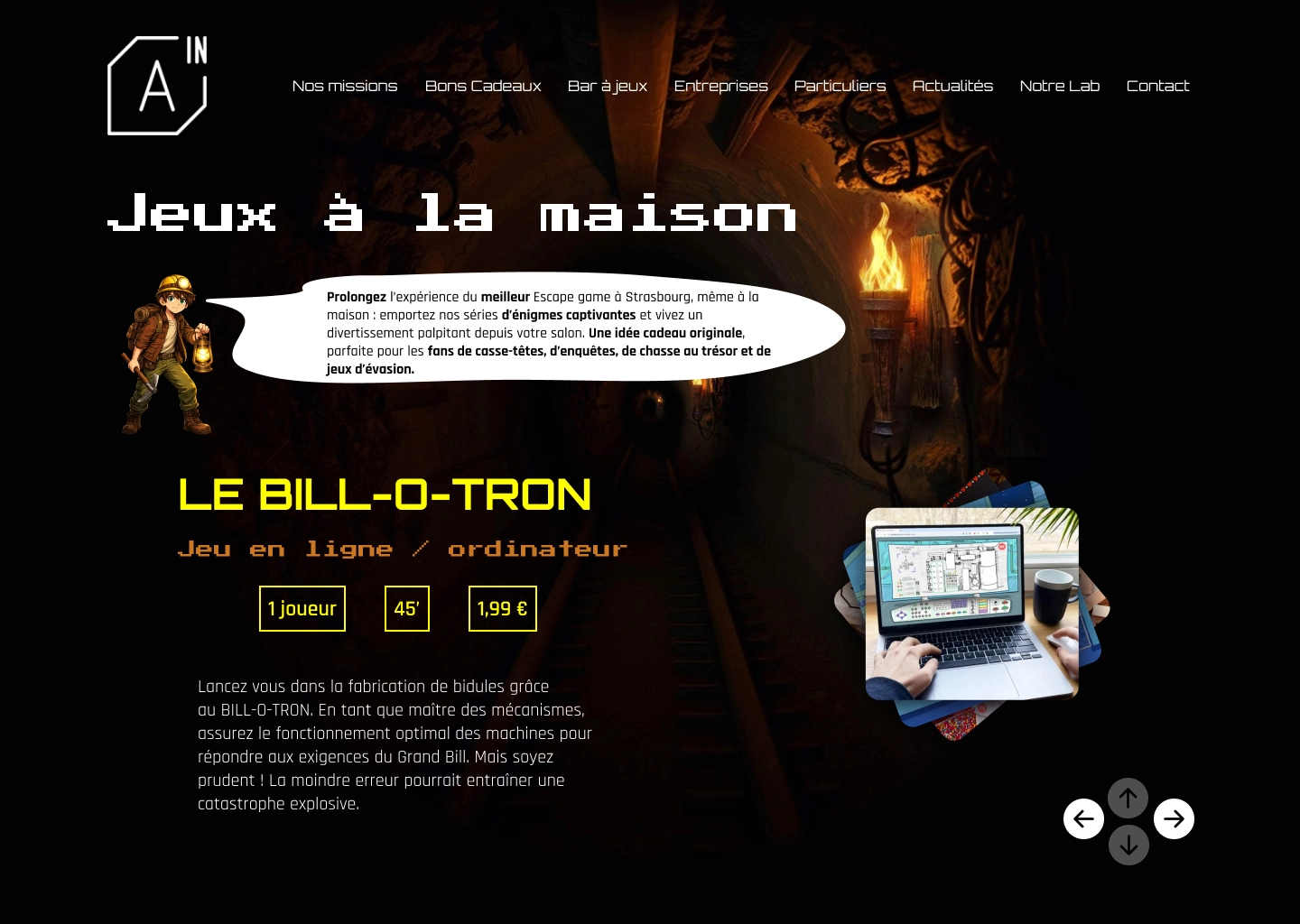 image page jeux à la maison