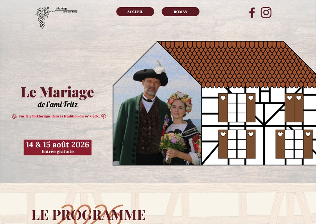 image du hero du mariage de l'ami fritz